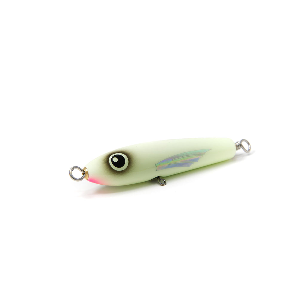 PelagicWarrior Keychain Odyssey / Green Lumo Mini Popper Stickbait Keychain Lures
