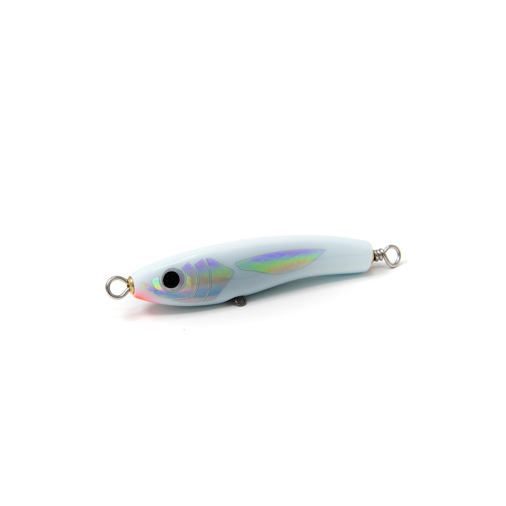 PelagicWarrior Keychain Odyssey II / Blue Lumo Mini Popper Stickbait Keychain Lures