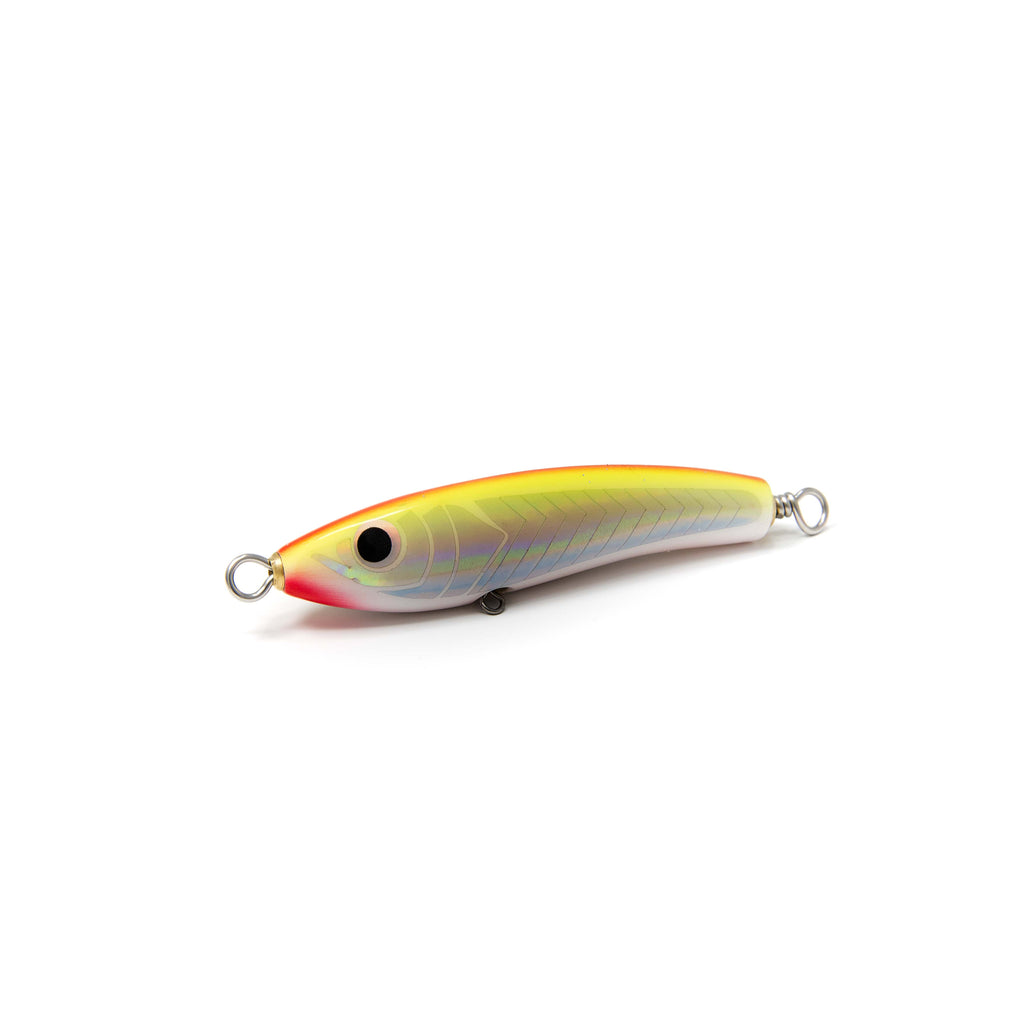 PelagicWarrior Keychain Odyssey II / Lava Orange Mini Popper Stickbait Keychain Lures